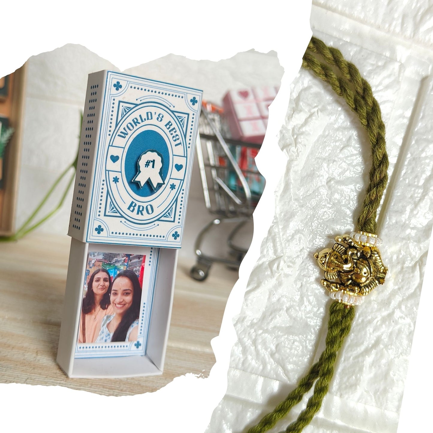 Personalized Rakhi gift for Brother