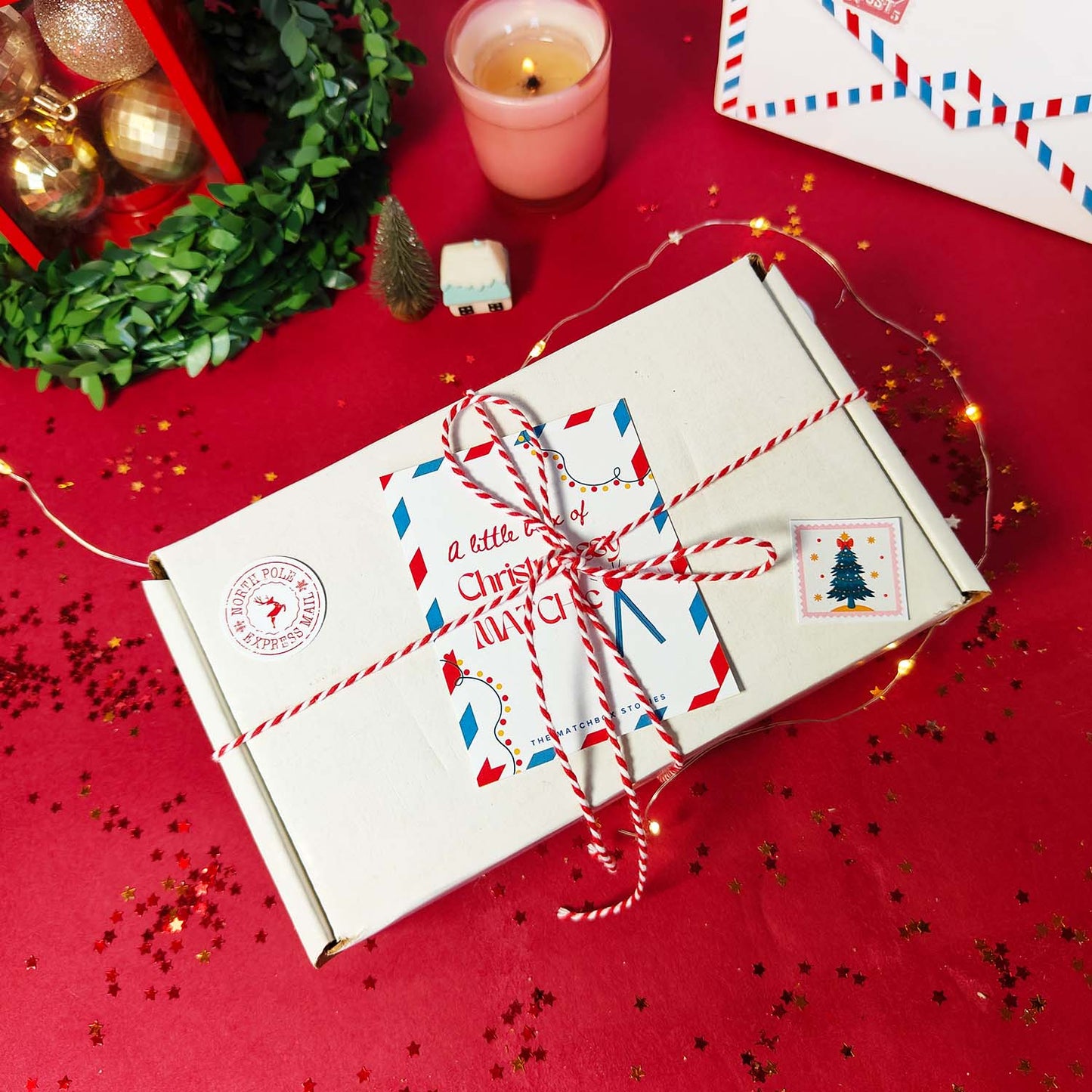 Personalized Christmas Ornament For Office Secret Santa Gift Activity - Set of 5 Matchboxes