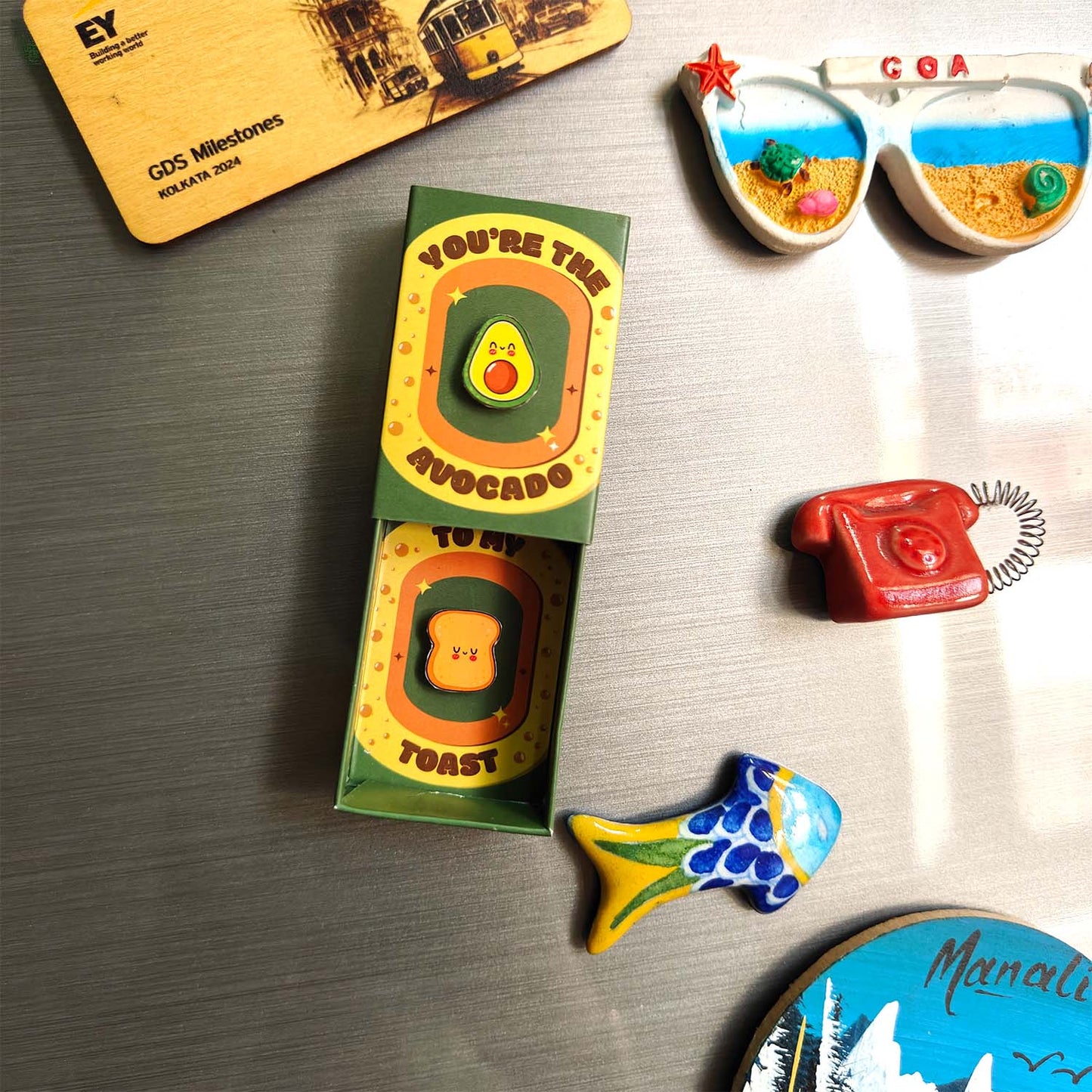 Avocado Vibes Quirky Gift For Him/Her - Magnet