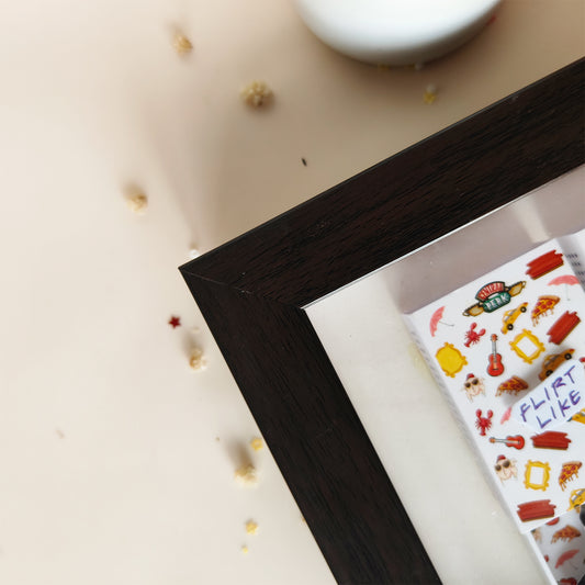 FRIENDS Matchbox Wall Frame