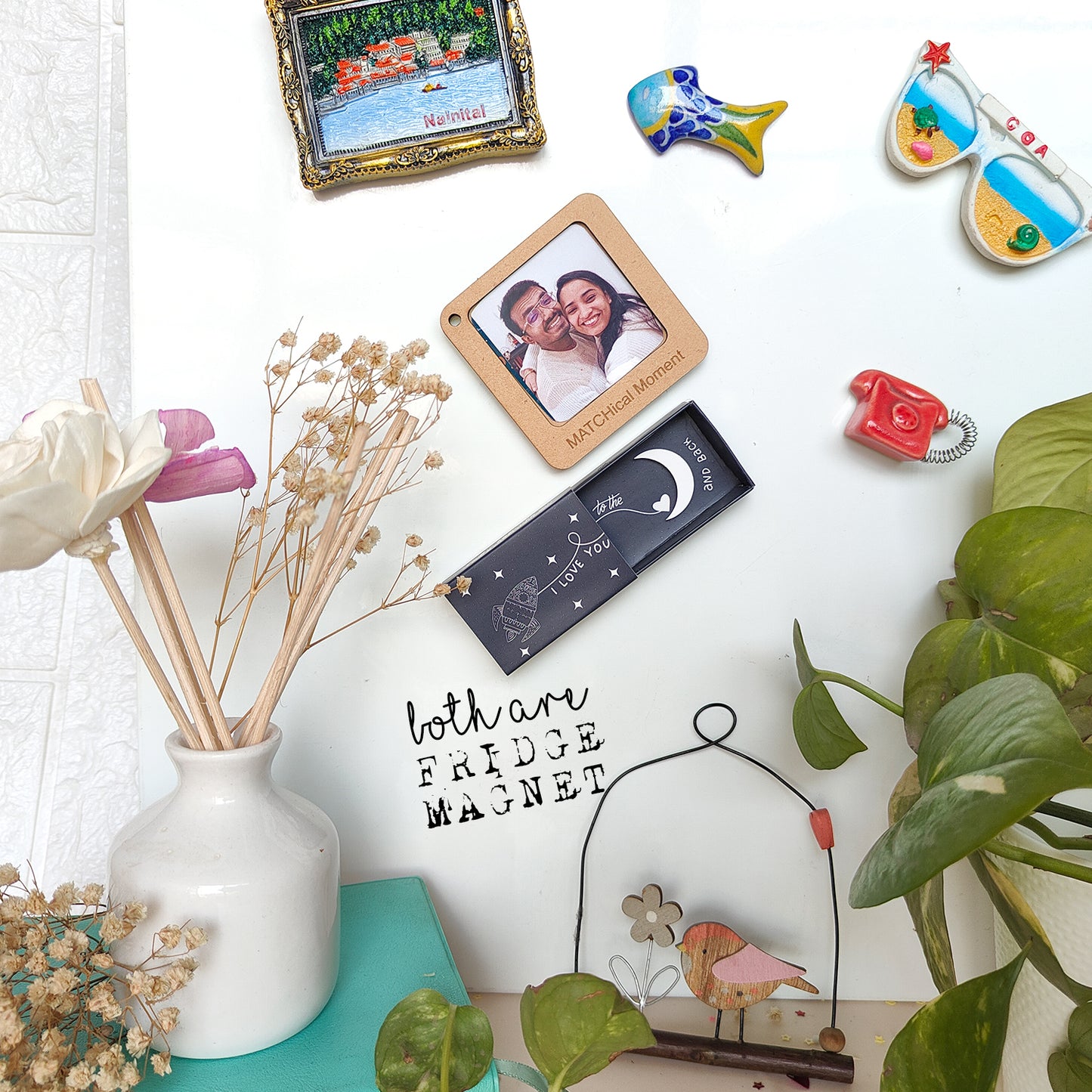 Love You To The Moon & Back Unique Gifts For Love Of My Life - Combo Set