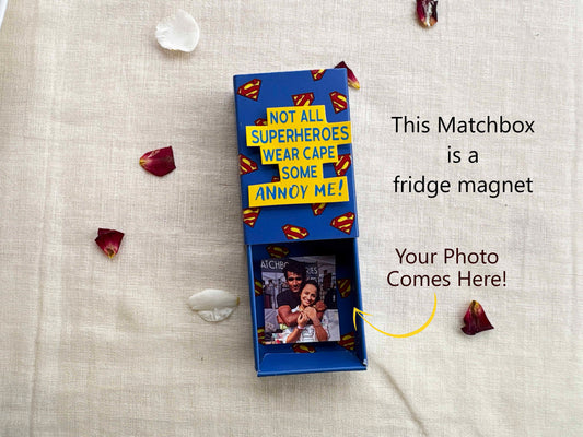Not All Superhero Wear Capes - Rakhi gift for Brother