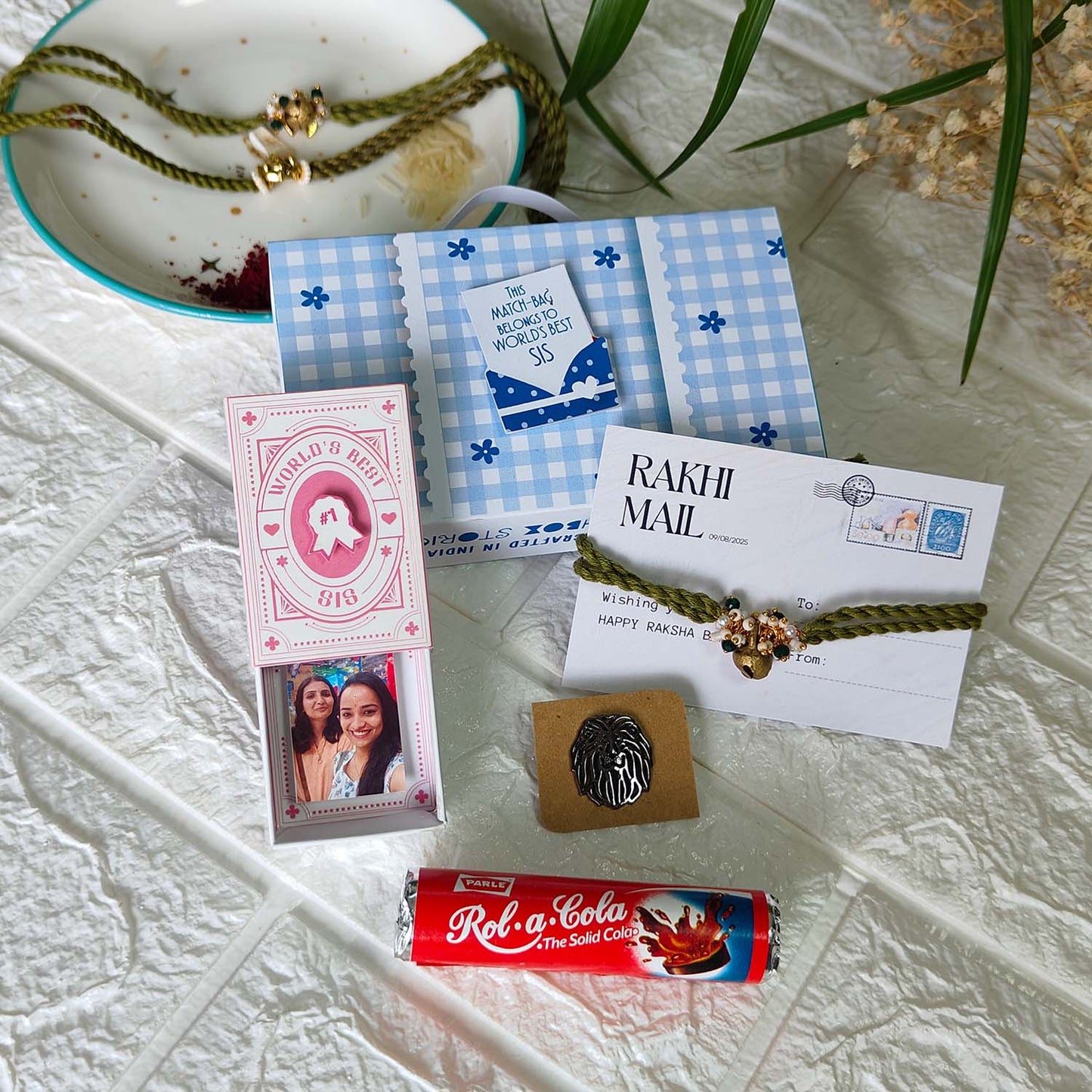Rakhi Match-Bag for Sister Personalized