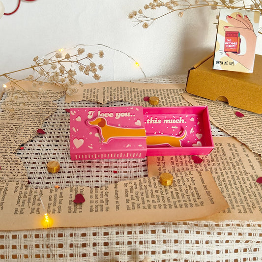 I Love You This Much - Keychain