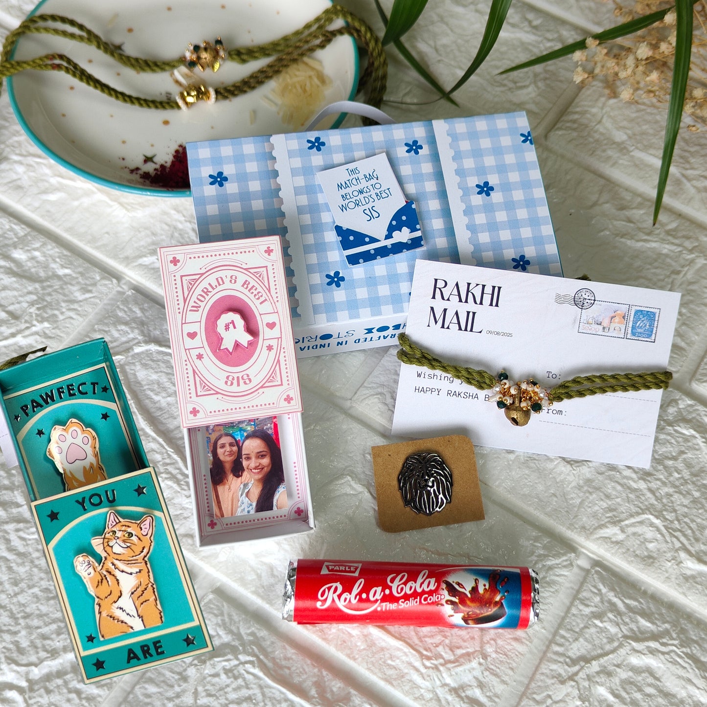 Rakhi Match-Bag for Sister Personalized