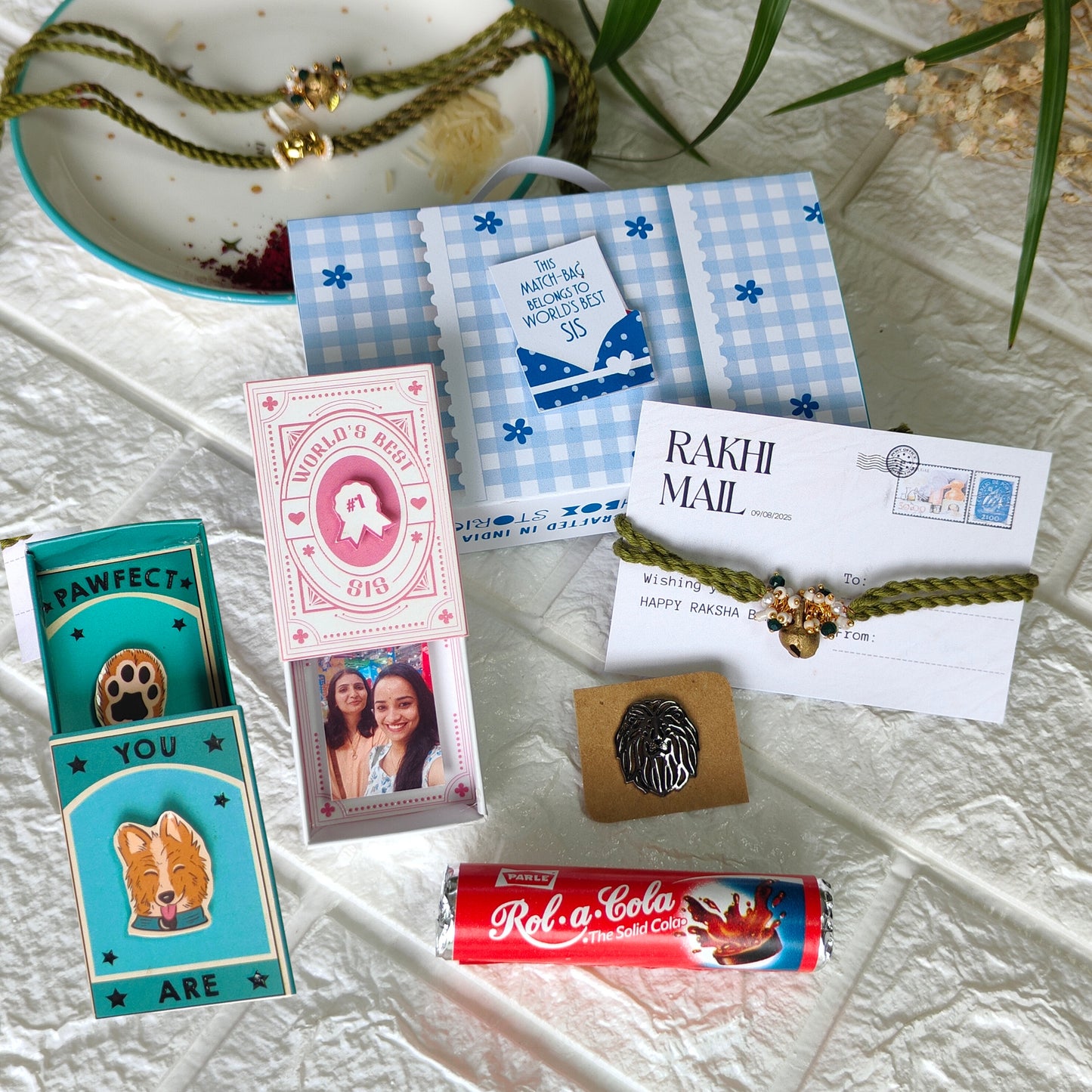 Rakhi Match-Bag for Sister Personalized