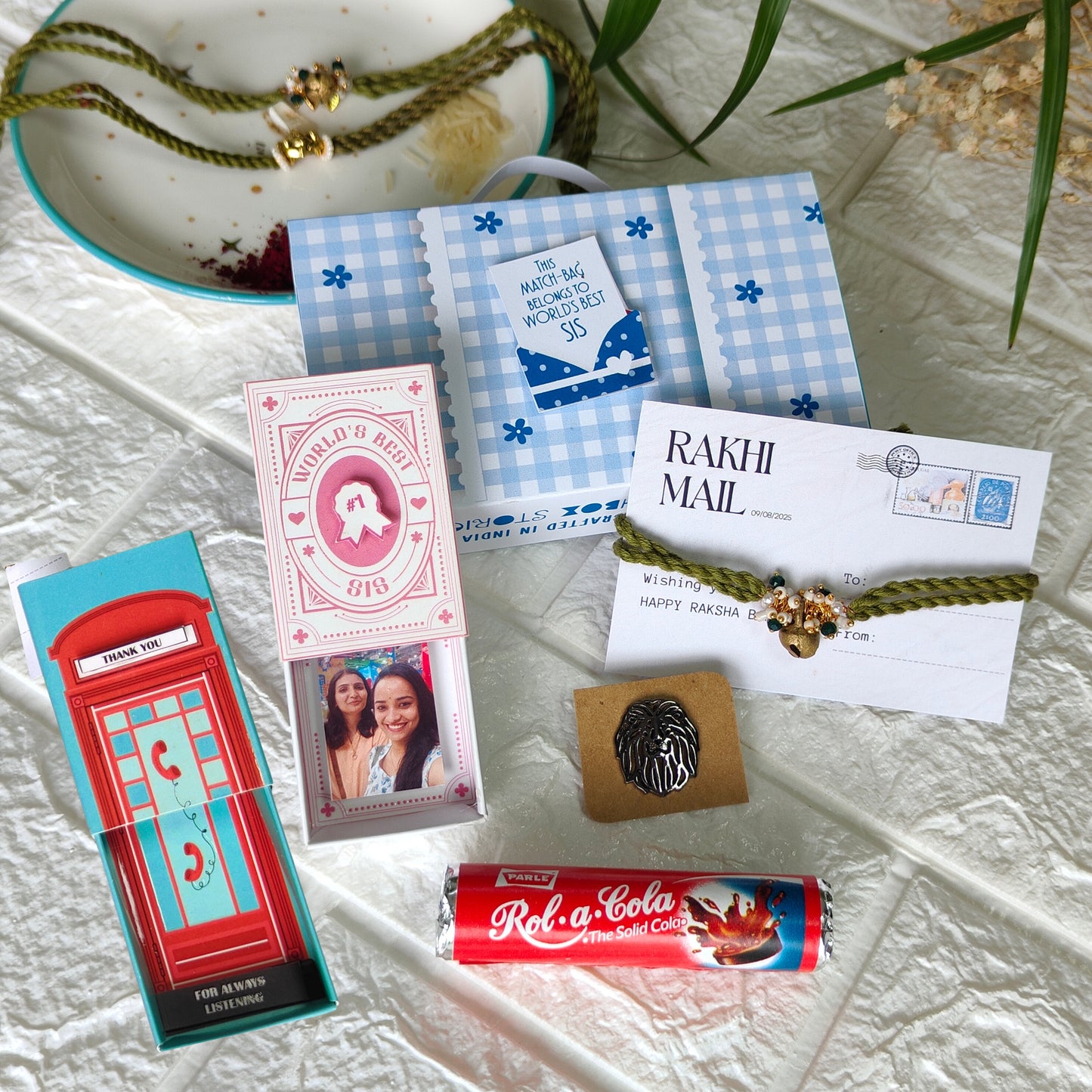 Rakhi Match-Bag for Sister Personalized