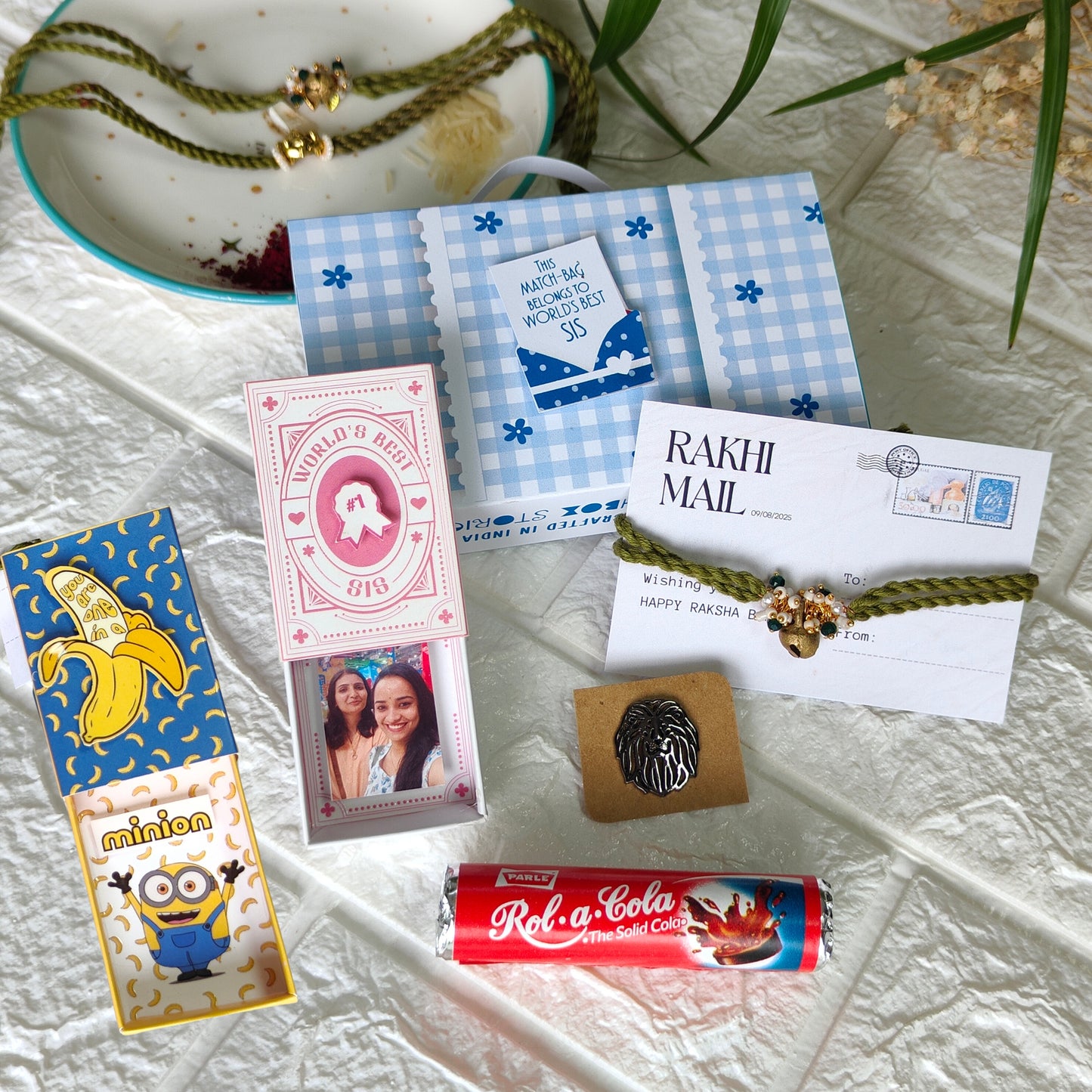 Rakhi Match-Bag for Sister Personalized
