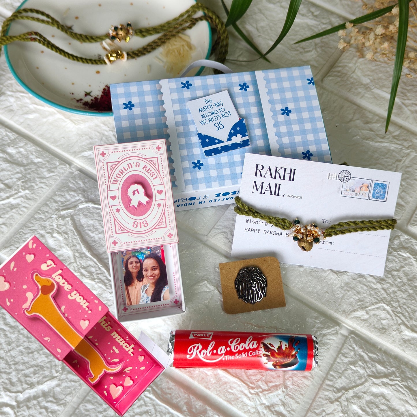 Rakhi Match-Bag for Sister Personalized