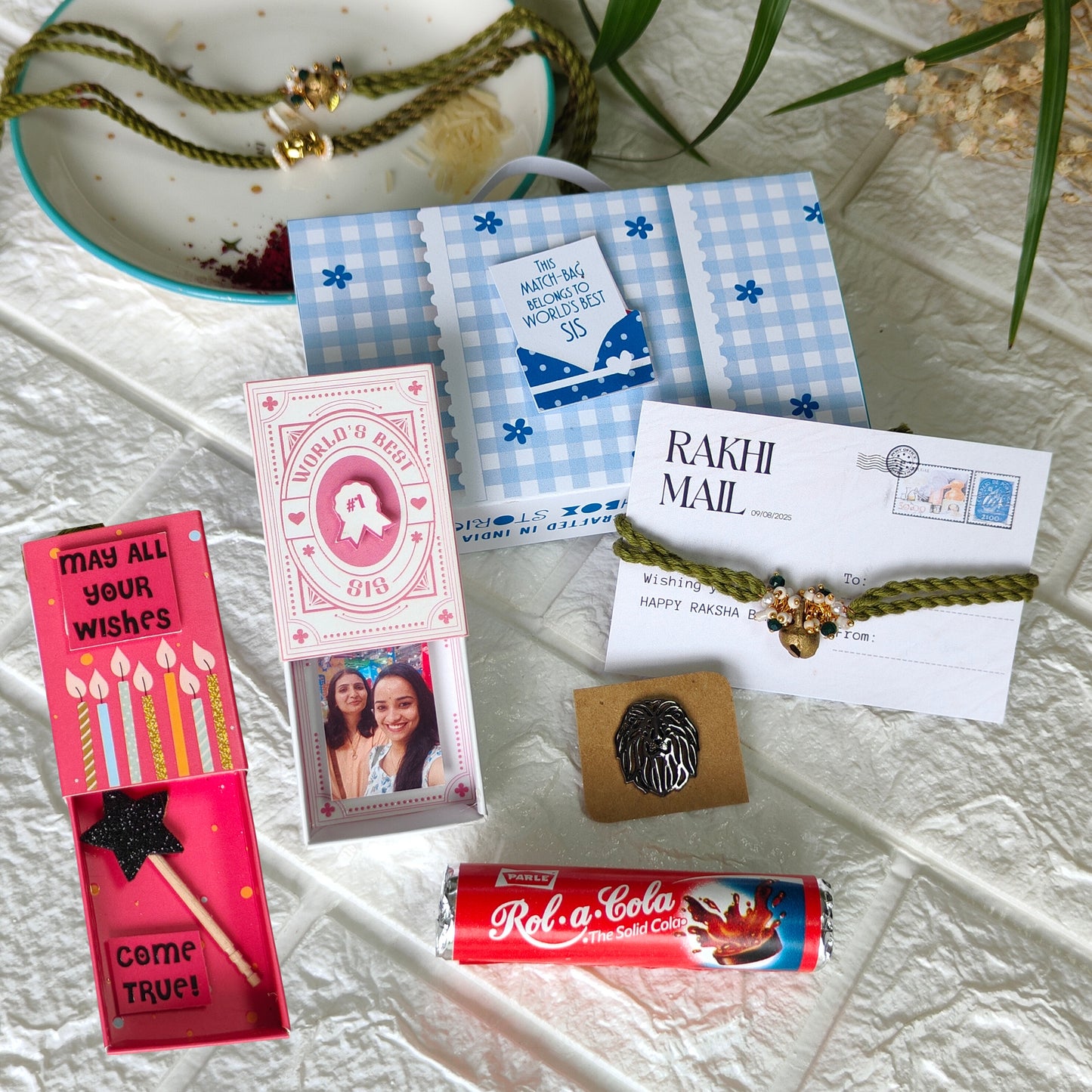 Rakhi Match-Bag for Sister Personalized