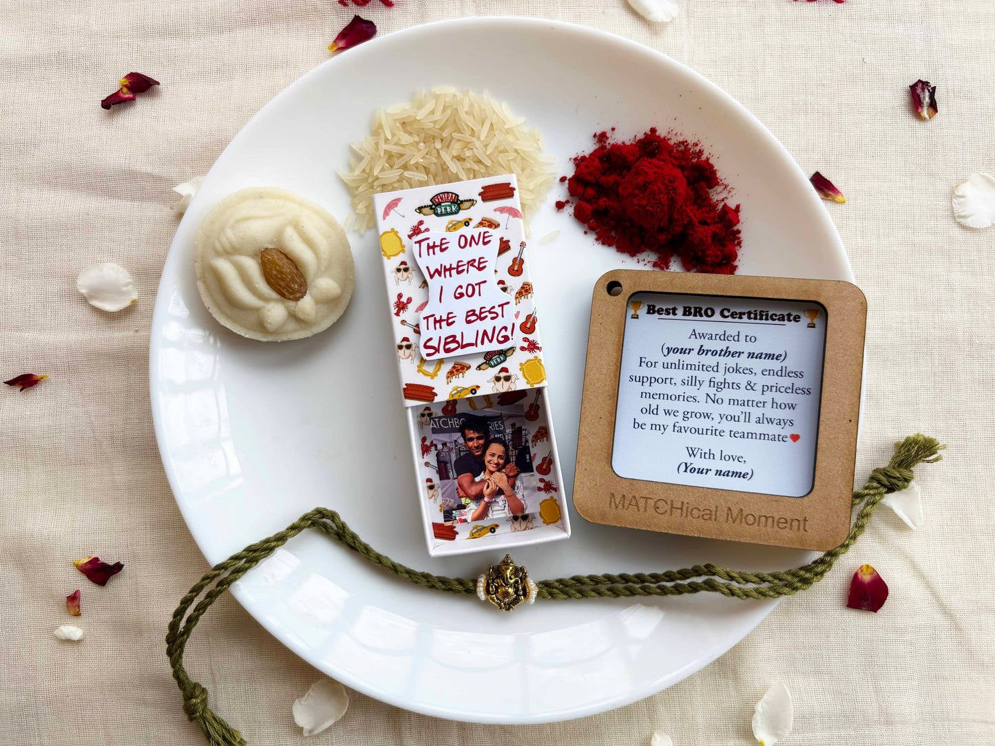 Unique Rakhi Gift for FRIENDS lover Brother