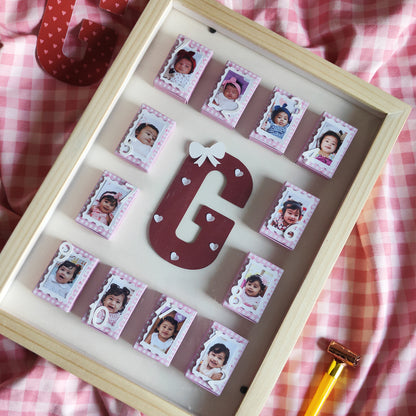 Baby's First Birthday - Matchbox Photo Wall Frame