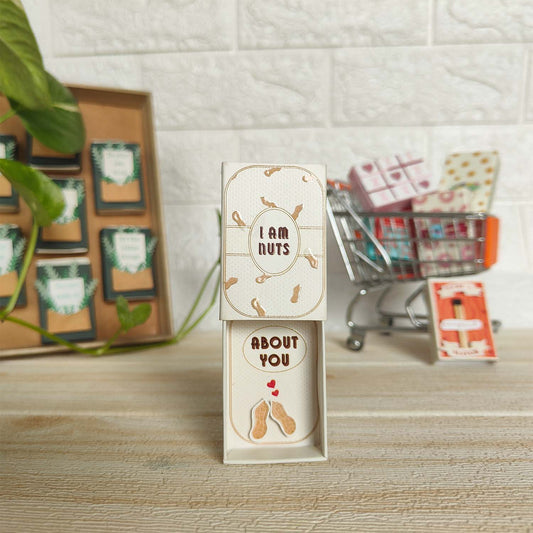 Nuts About You Playful Gift For Him/Her - Magnet