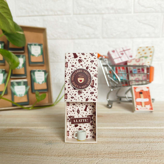 Love You A Latte - Keychain