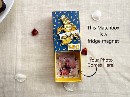 Cute Minion Inspired Rakhi Gift for Little Brother