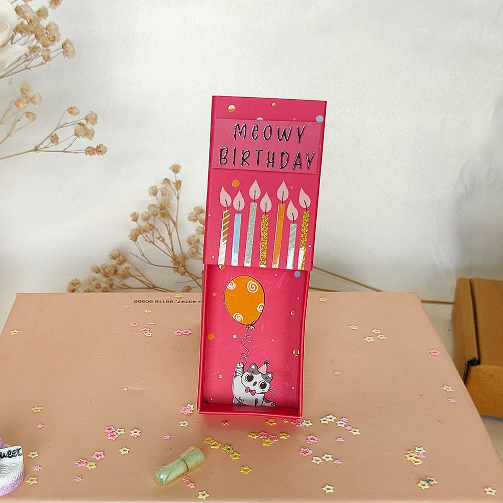Meowy Birthday Gift For Cat Lover