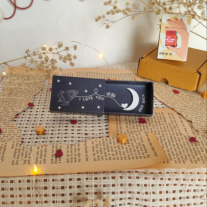 Love You To The Moon & Back - Keychain