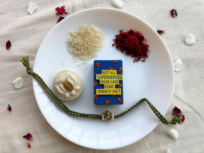 Not All Superhero Wear Capes - Rakhi gift for Brother