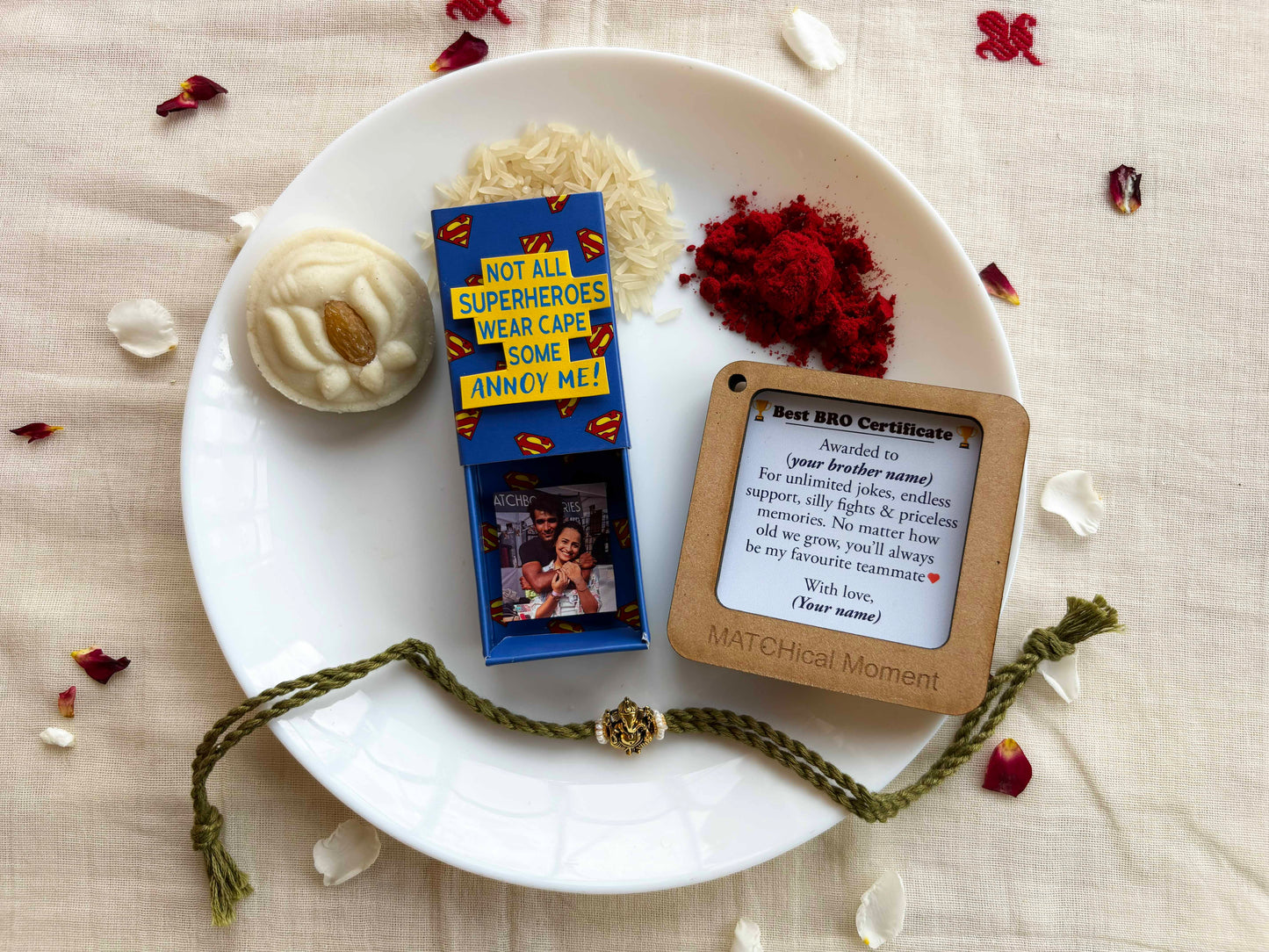 Not All Superhero Wear Capes - Rakhi gift for Brother