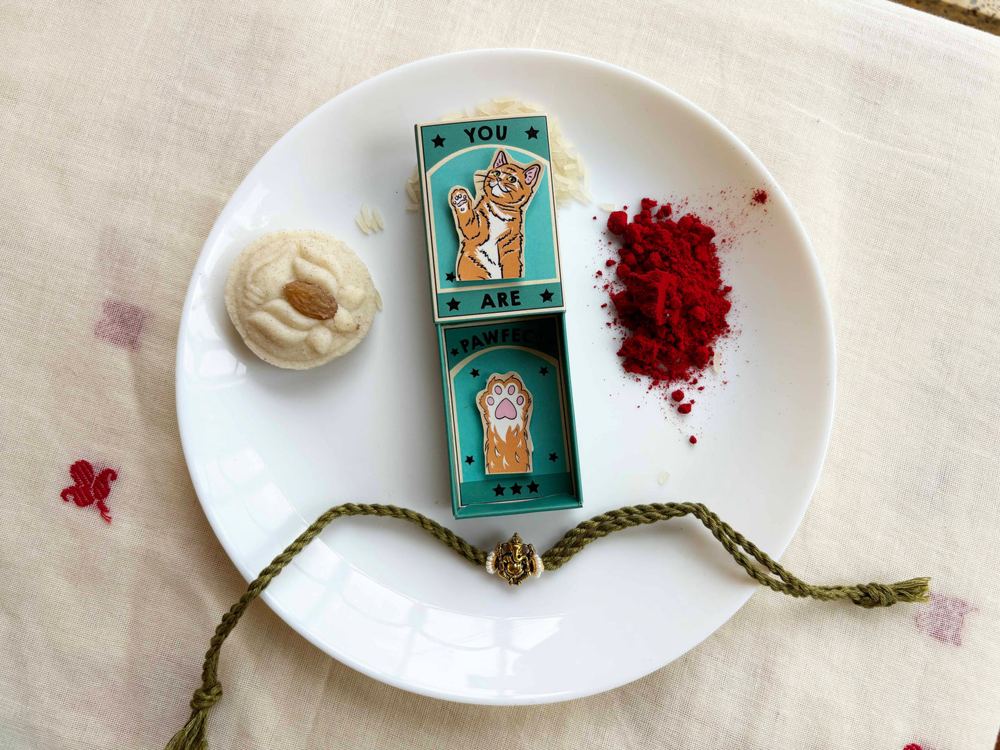 Perfect Rakhi Gift For Cat Lover Brother