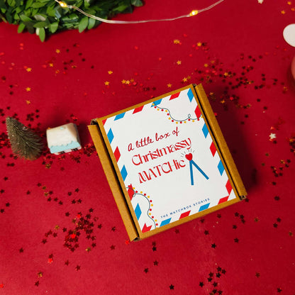 Personalized Christmas Ornament - Set of 3 Matchboxes