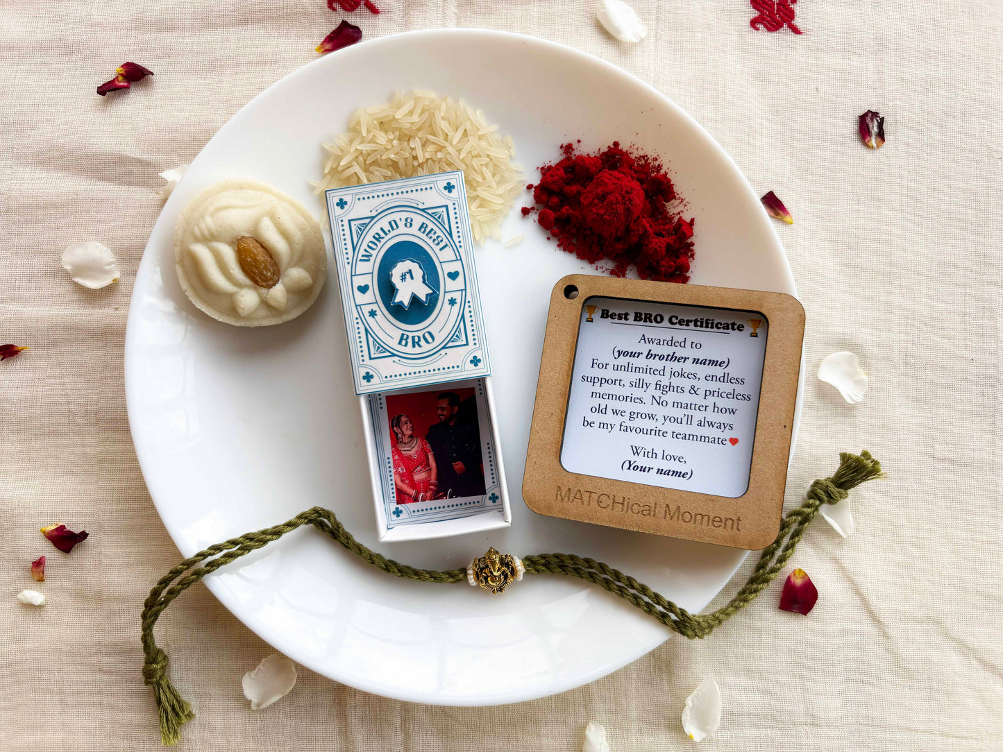 World's Best Brother - Rakhi Gift