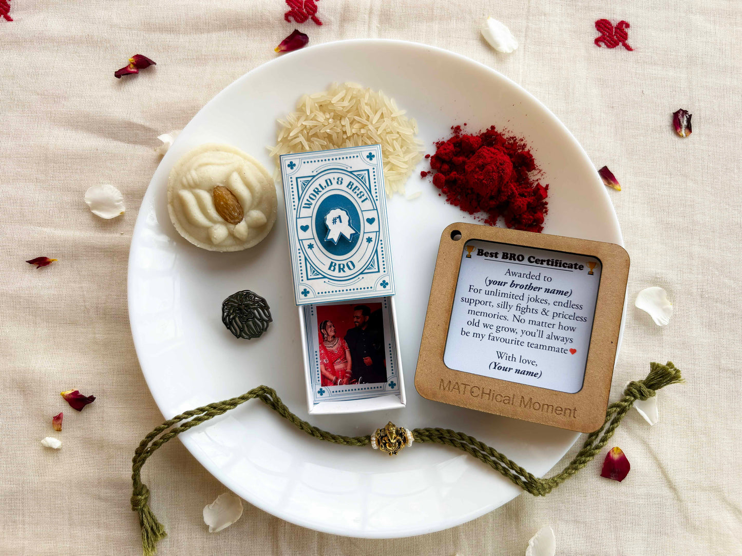 World's Best Brother - Rakhi Gift
