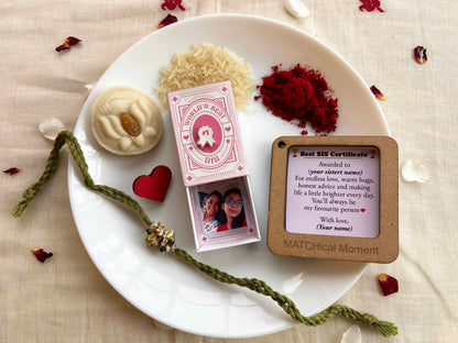 World's Best Sister - Rakhi Gift