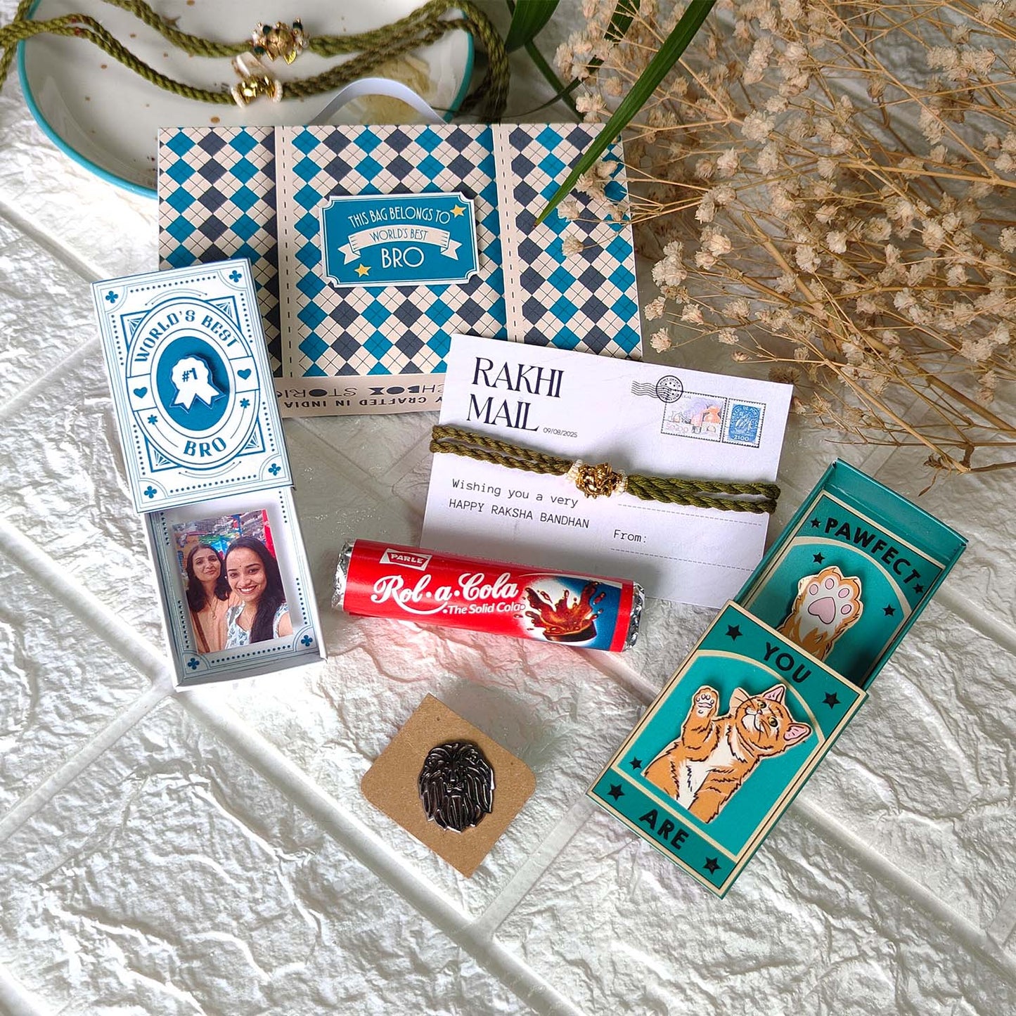 Rakhi Match-Bag for Brother Personalized
