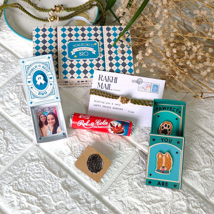 Rakhi Match-Bag for Brother Personalized