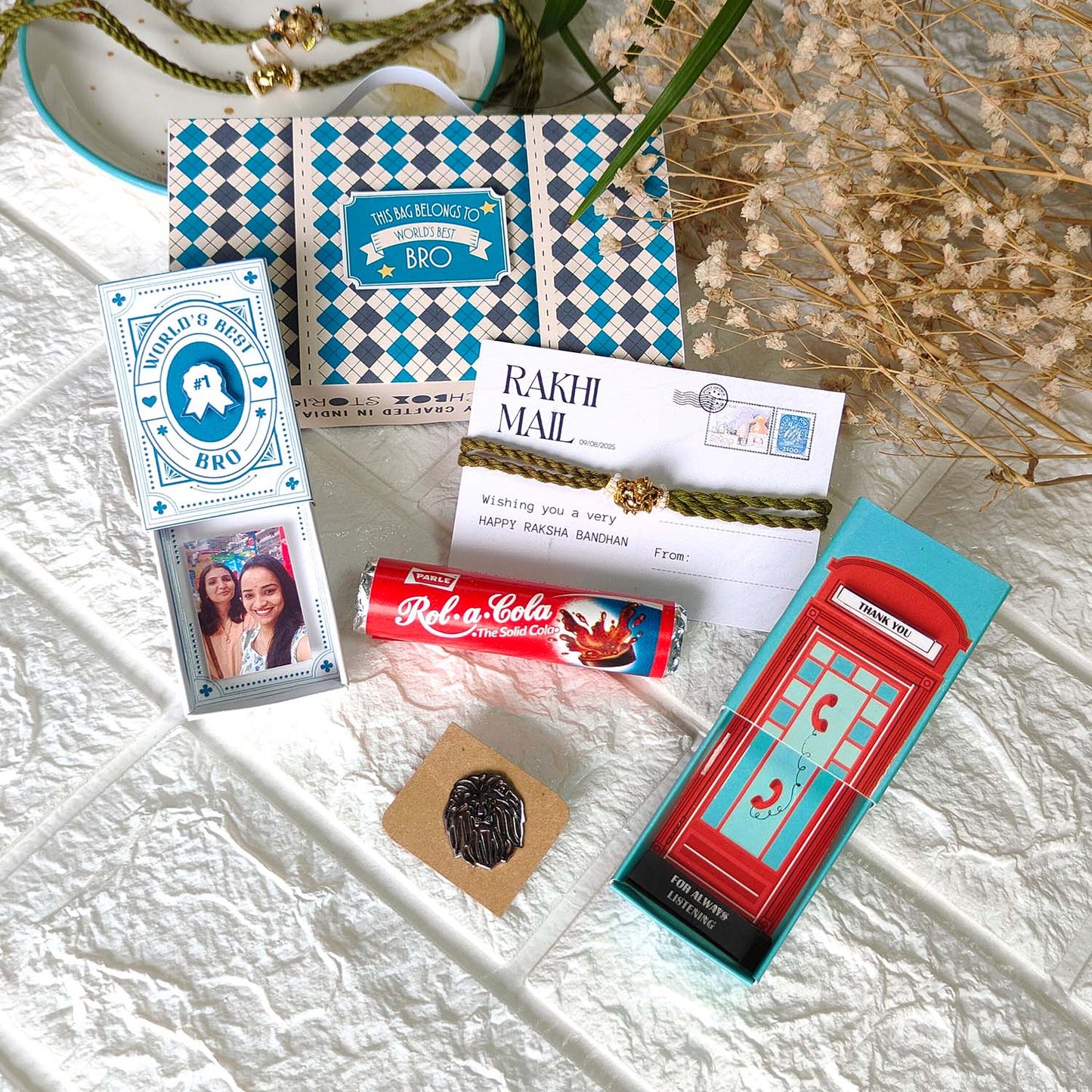 Rakhi Match-Bag for Brother Personalized
