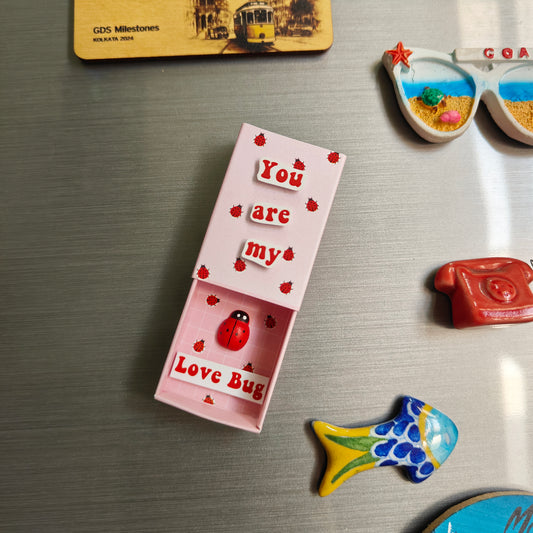 Love Bug Perfect Gift For Your Lover - Magnet