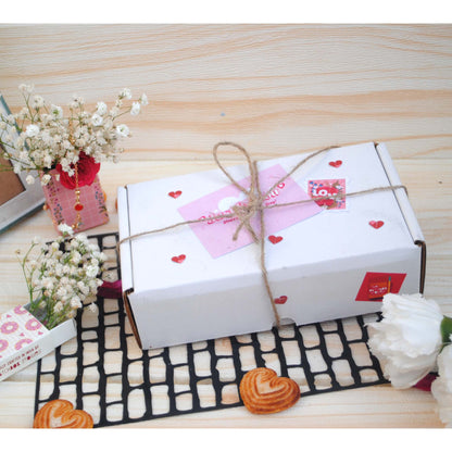 Valentine’s Week Matchbox Personalized Gift Set – 8 Romantic Message Box Magnets