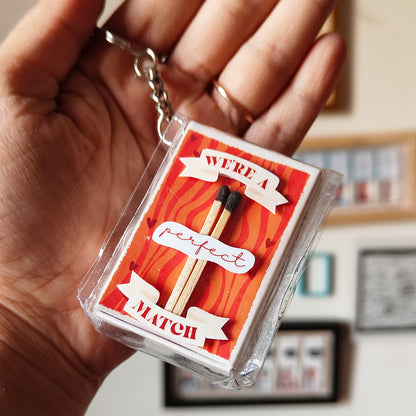 Perfect Match Unique & Personalized - Keychain