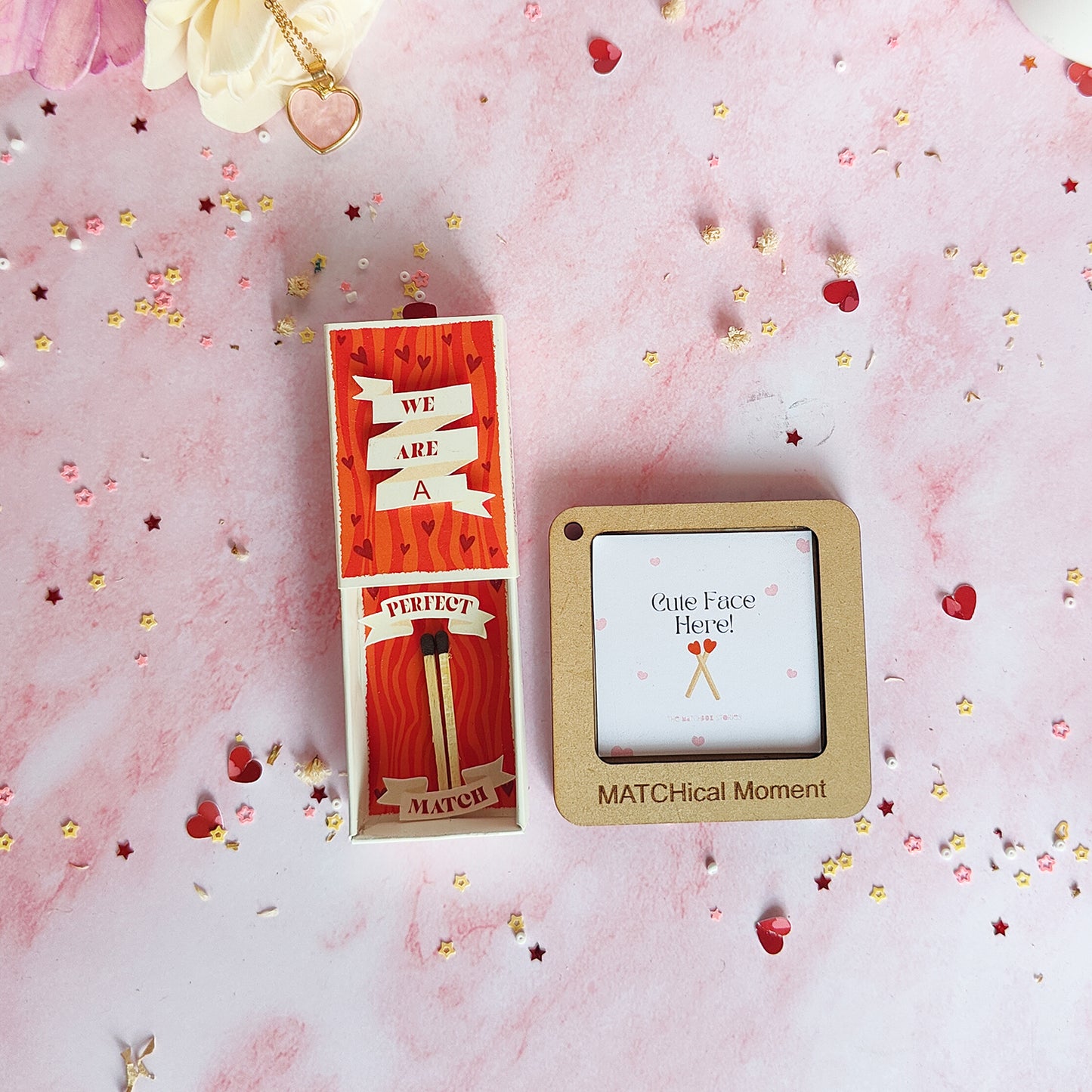Perfect Match ♡ Mini Love Box – Combo Set