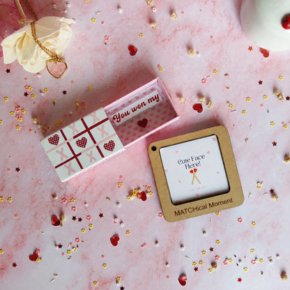 XOXO Couple Gifts - Combo Sets with Heart Pin Badge